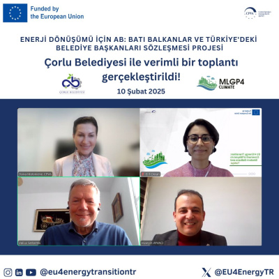 Monthly meeting with Çorlu Municipality on the grant project was held!